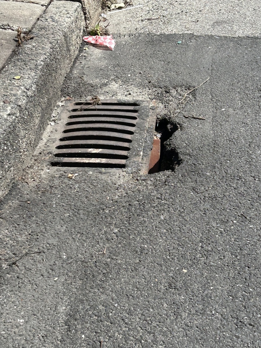 Photographic documentation of the work as submitted to the city's 311 record.