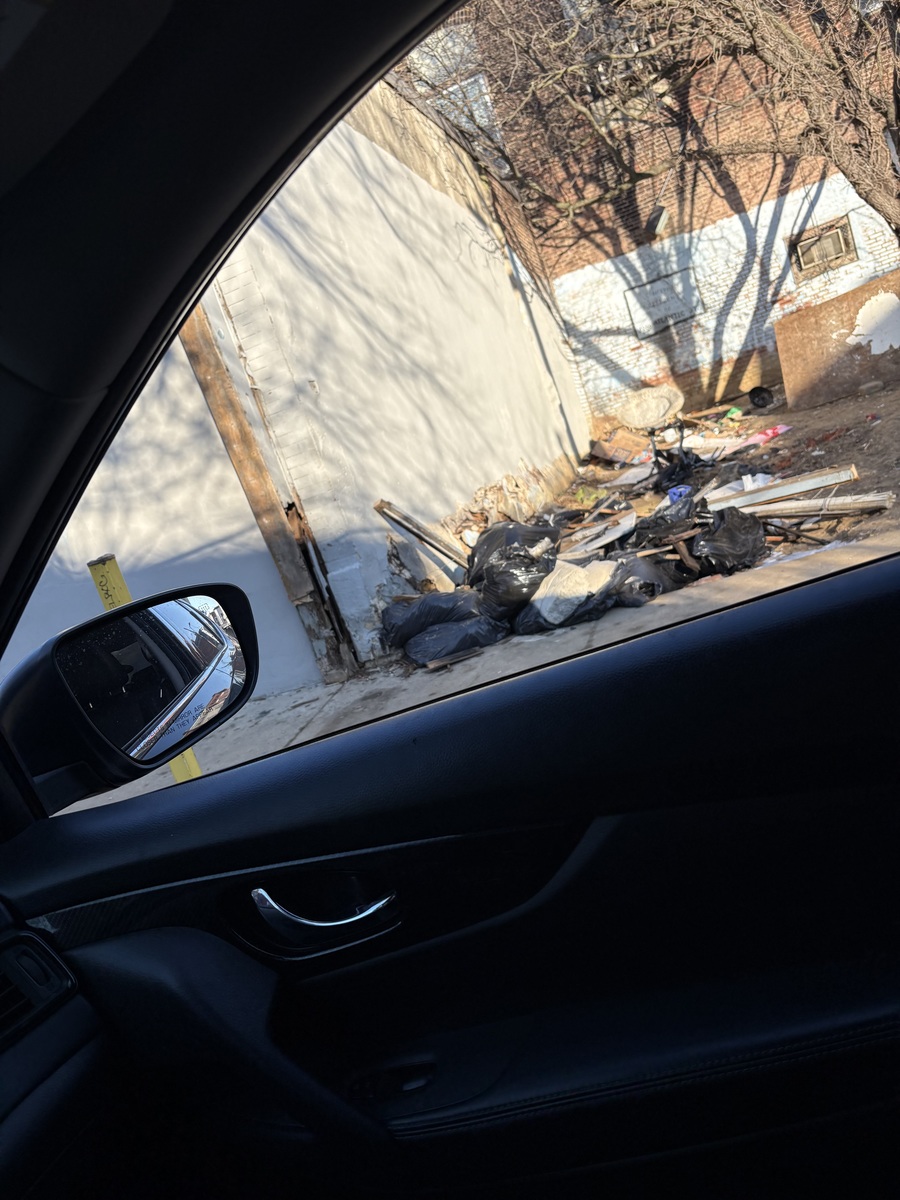 Photographic documentation of the work as submitted to the city's 311 record.