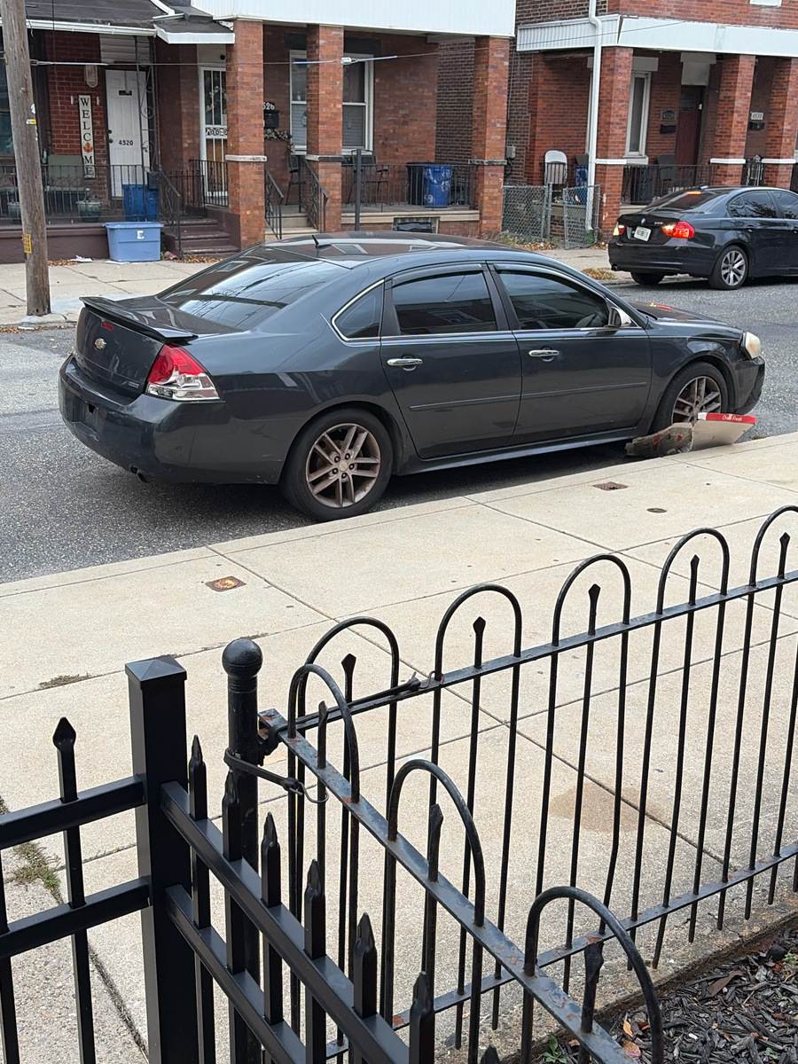 Photographic documentation of the work as submitted to the city's 311 record.