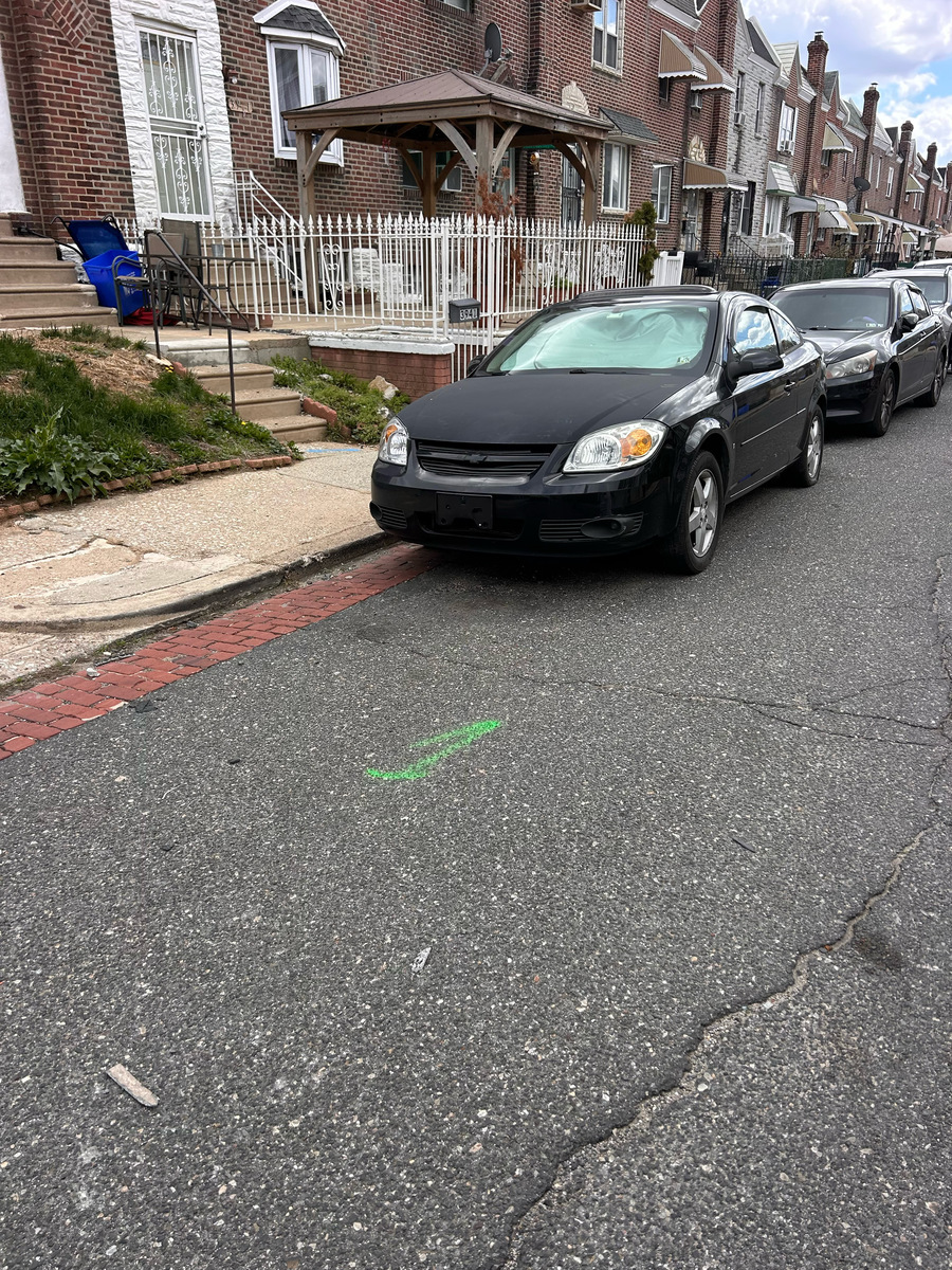 Photographic documentation of the work as submitted to the city's 311 record.