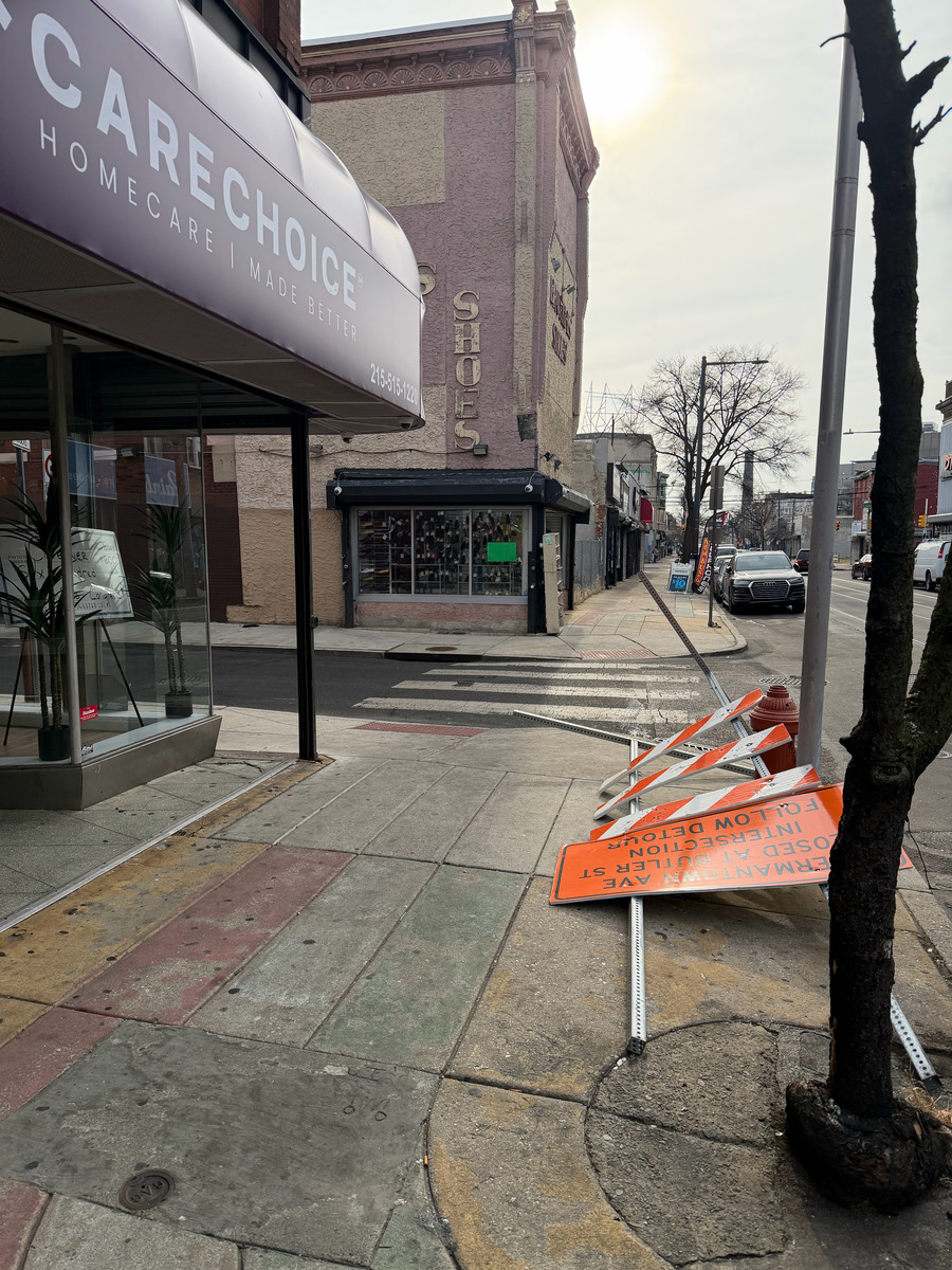 Photographic documentation of the work as submitted to the city's 311 record.