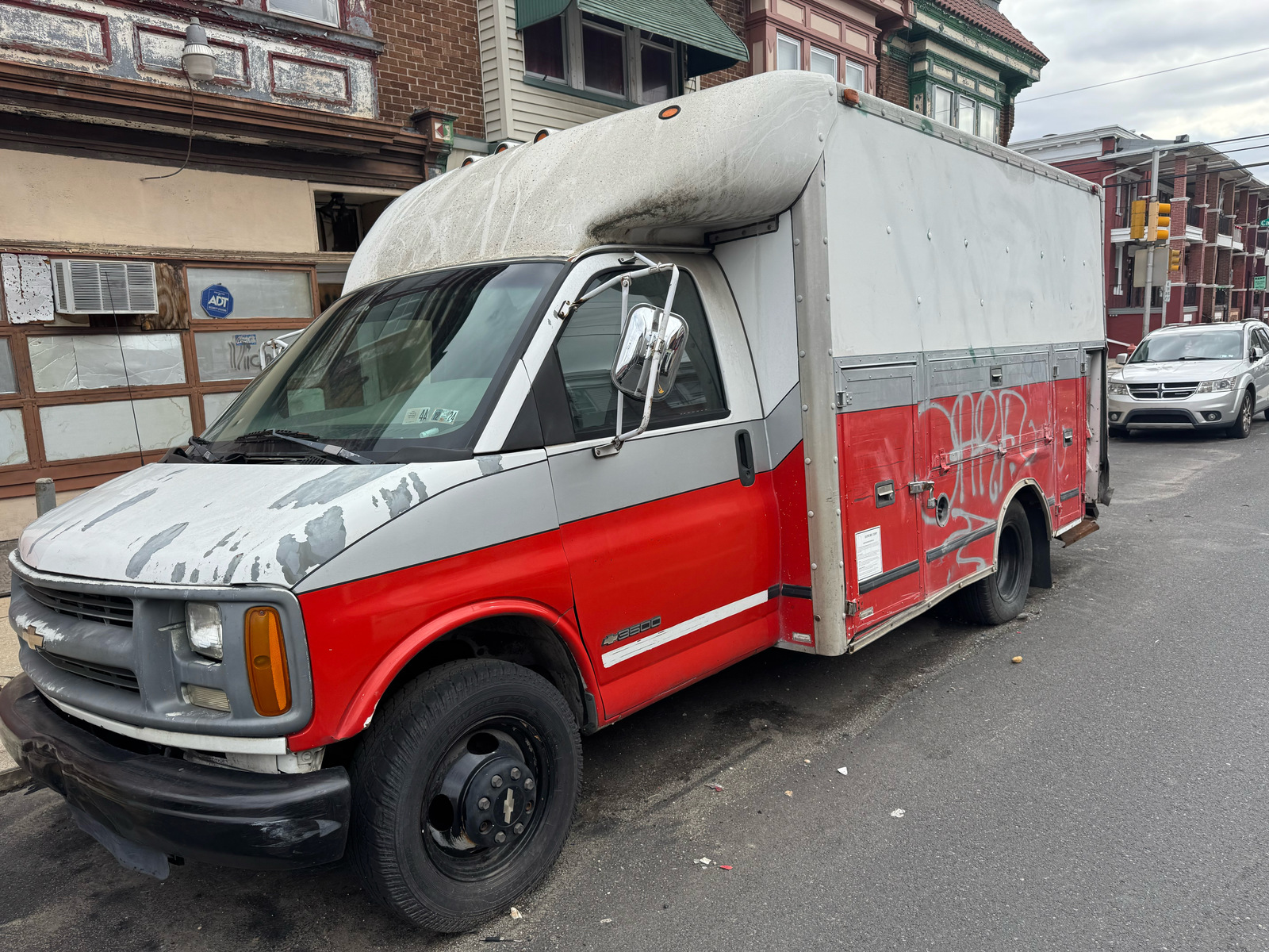 Photographic documentation of the work as submitted to the city's 311 record.