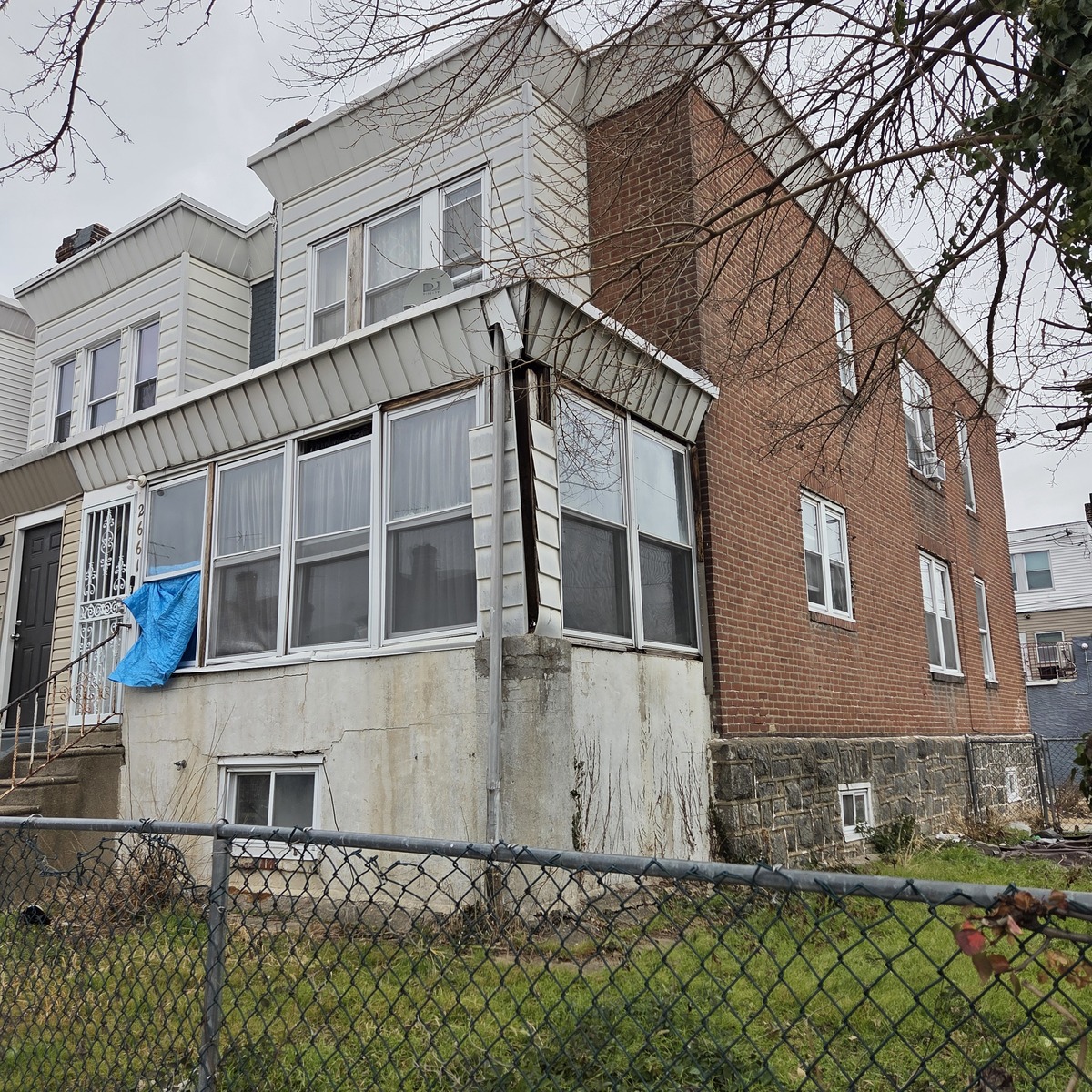 Photographic documentation of the work as submitted to the city's 311 record.
