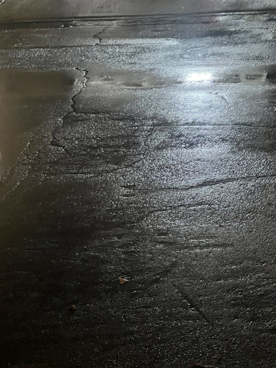 Photographic documentation of the work as submitted to the city's 311 record.