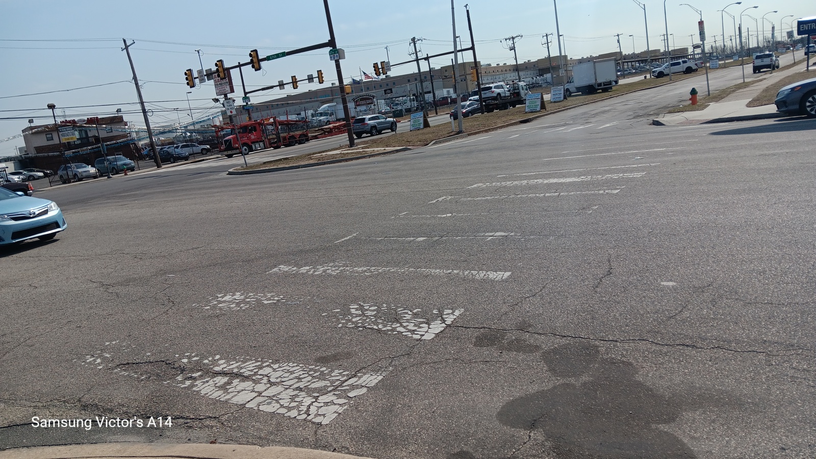 Photographic documentation of the work as submitted to the city's 311 record.