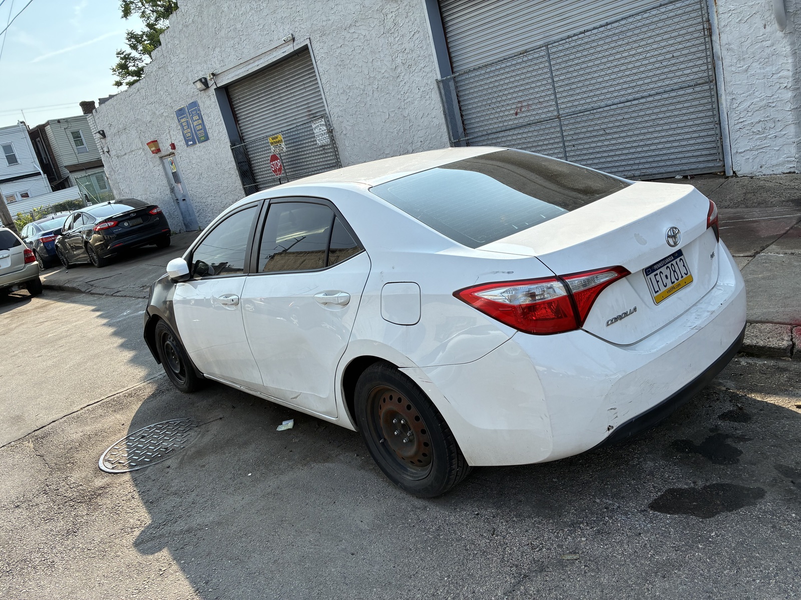 Photographic documentation of the work as submitted to the city's 311 record.