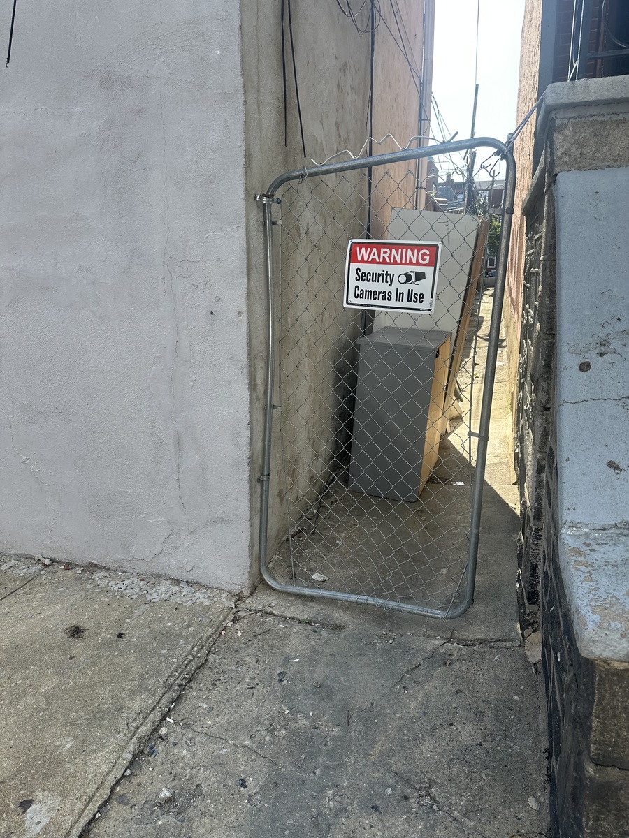 Photographic documentation of the work as submitted to the city's 311 record.