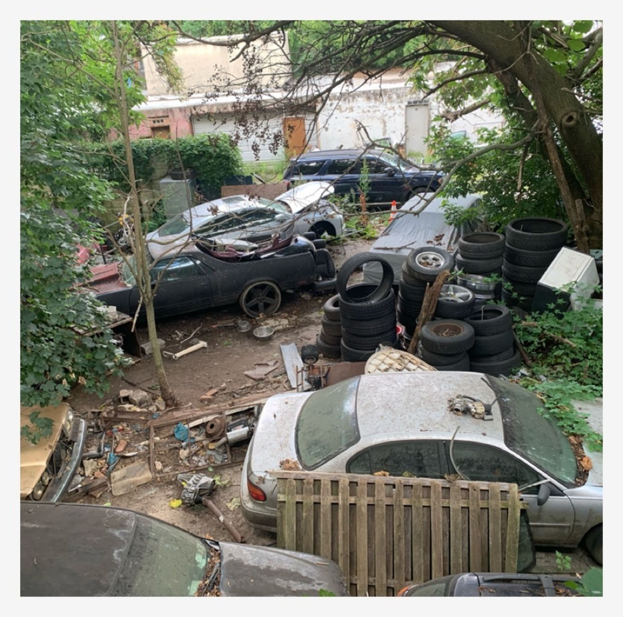 Photographic documentation of the work as submitted to the city's 311 record.