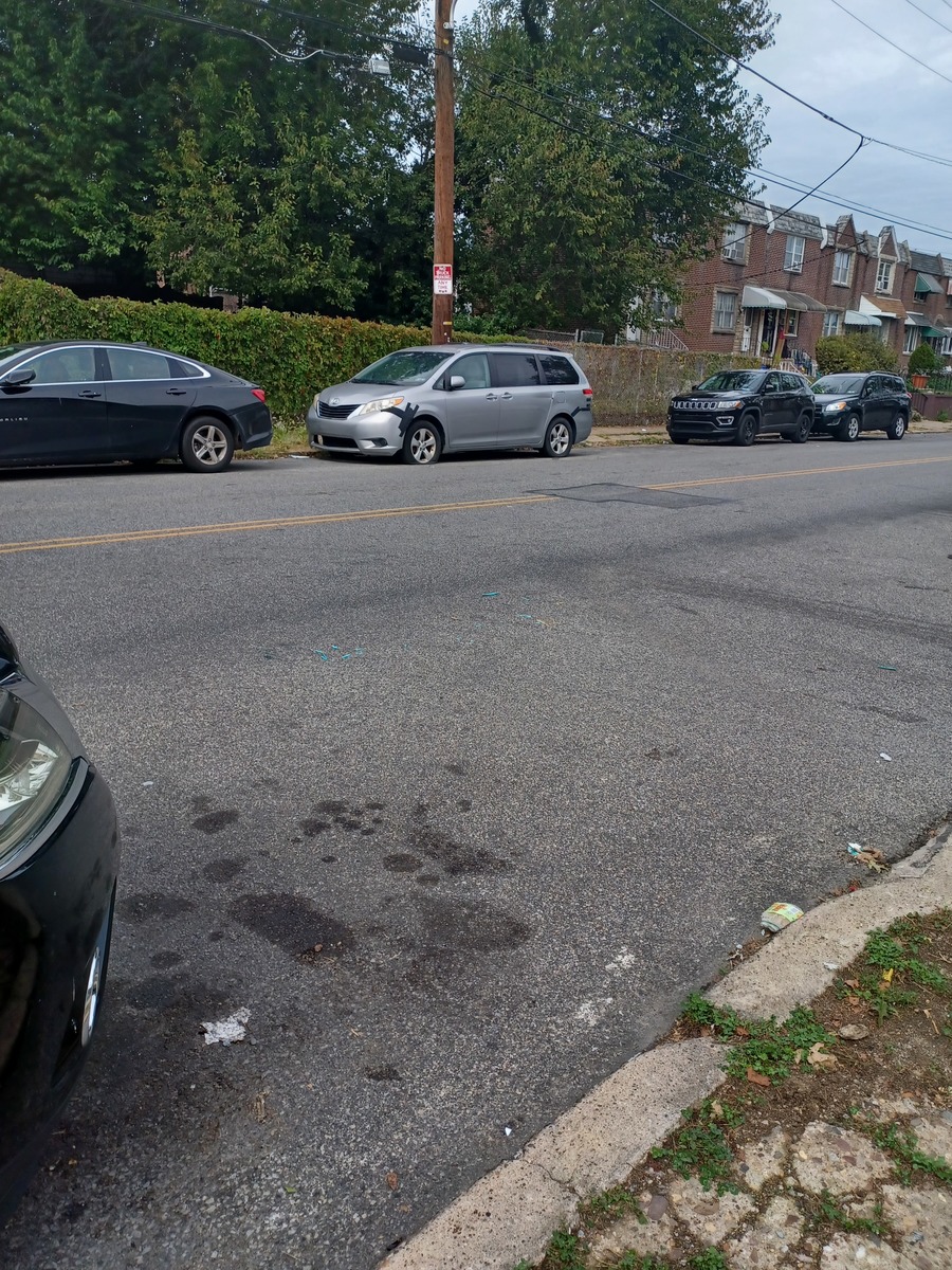 Photographic documentation of the work as submitted to the city's 311 record.