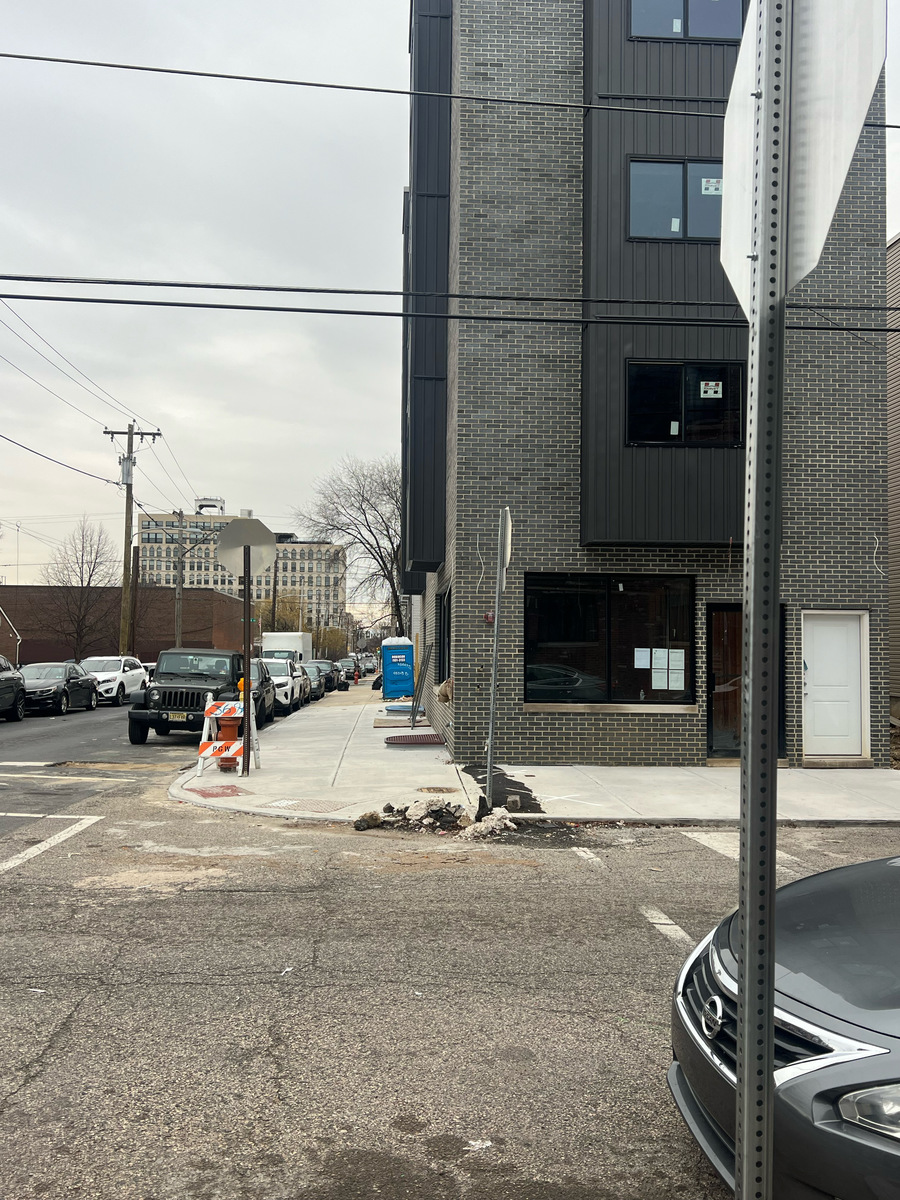Photographic documentation of the work as submitted to the city's 311 record.
