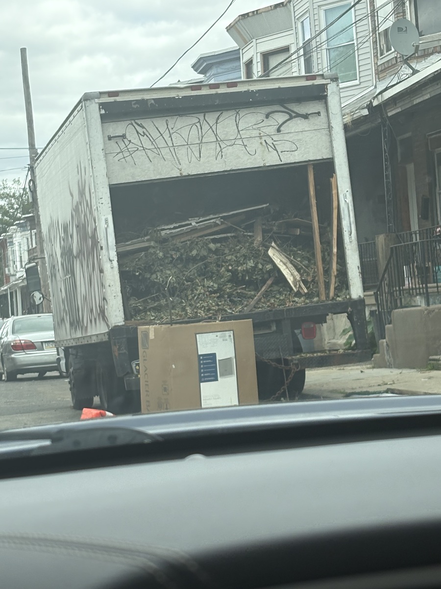 Photographic documentation of the work as submitted to the city's 311 record.