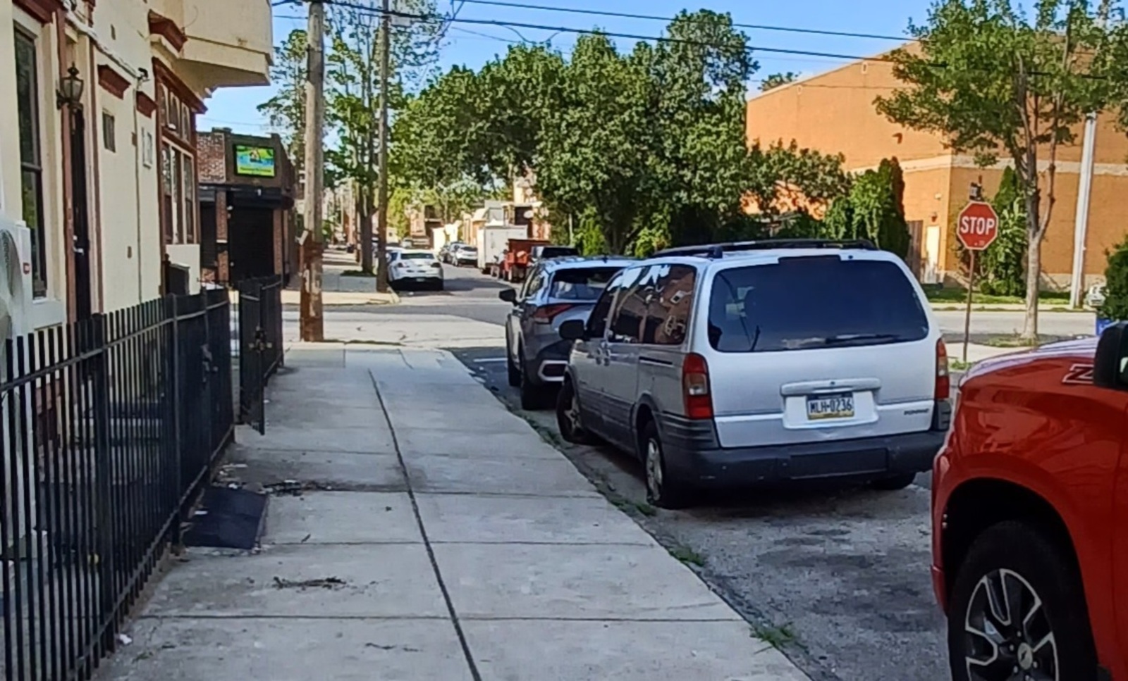 Photographic documentation of the work as submitted to the city's 311 record.