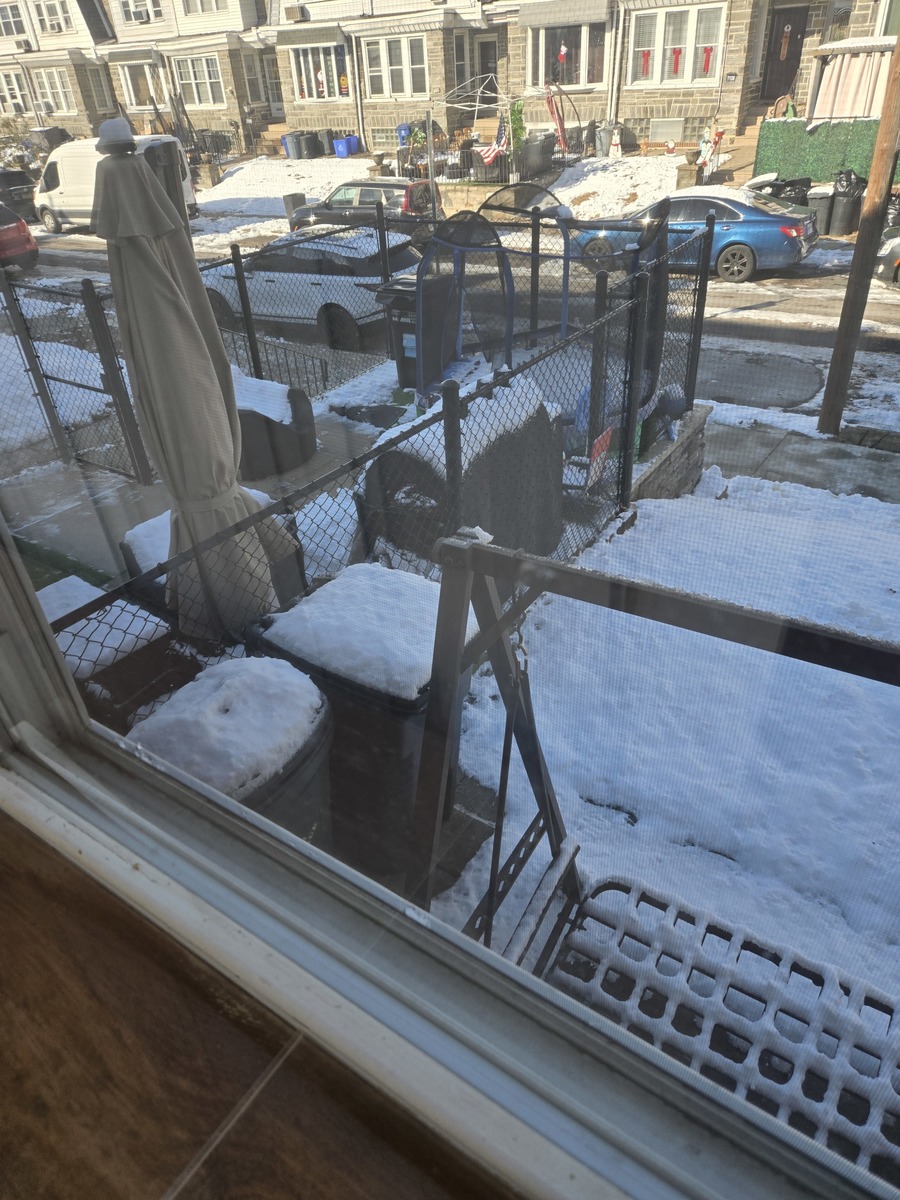 Photographic documentation of the work as submitted to the city's 311 record.
