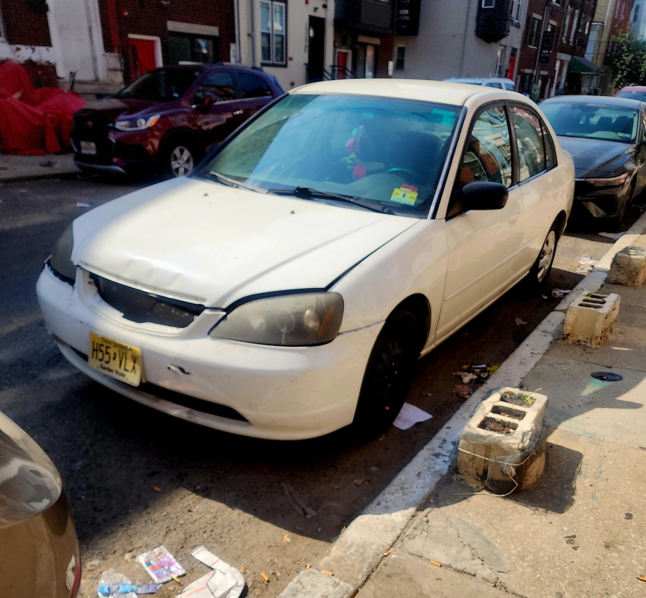 Photographic documentation of the work as submitted to the city's 311 record.