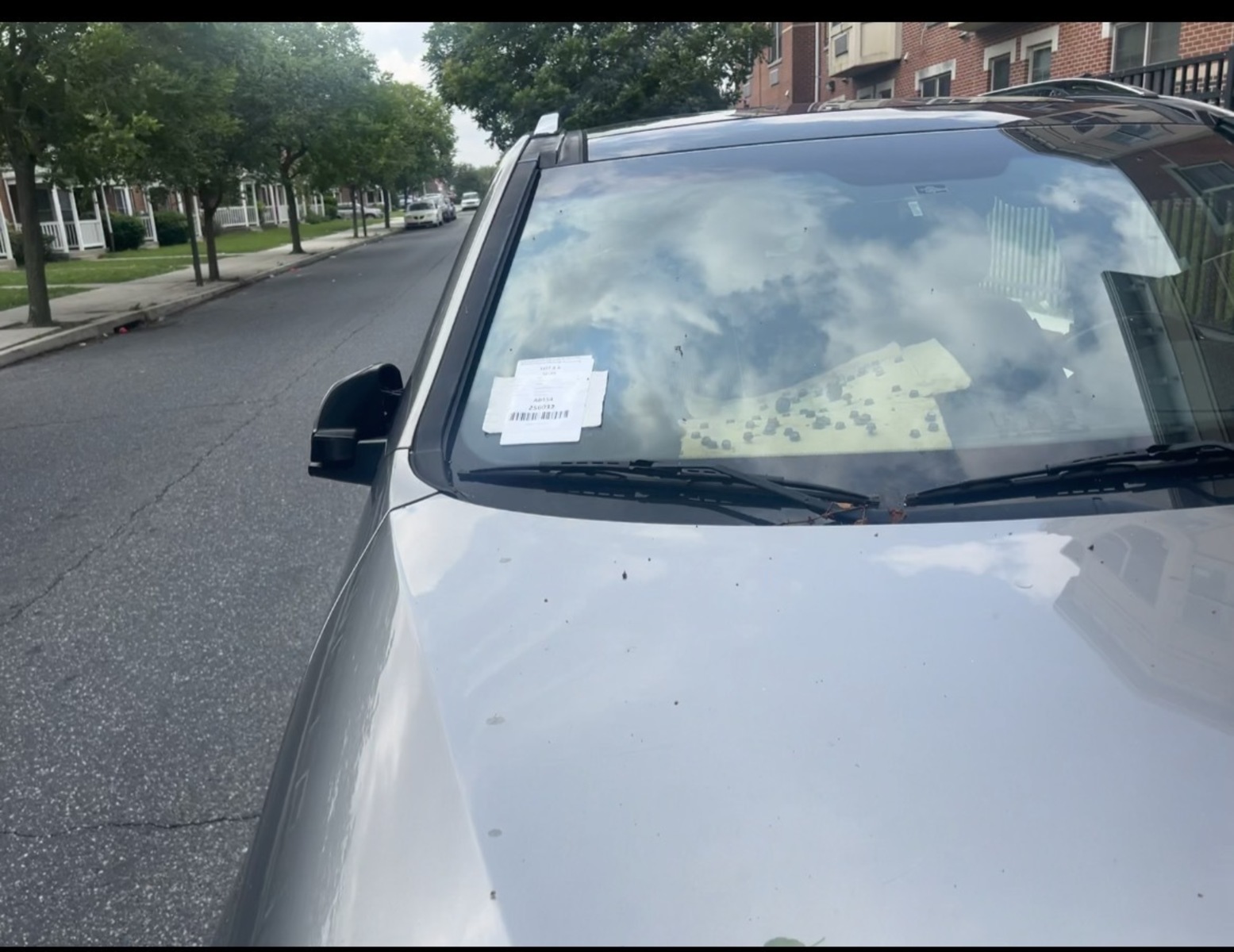 Photographic documentation of the work as submitted to the city's 311 record.