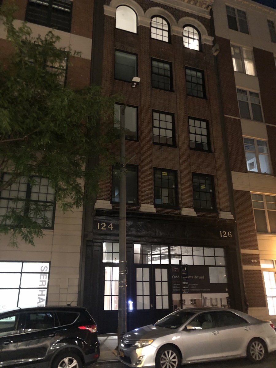 Photographic documentation of the work as submitted to the city's 311 record.