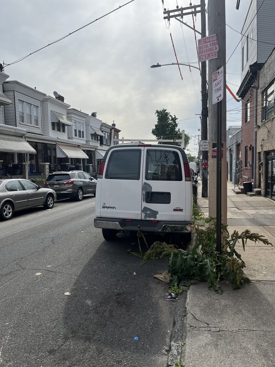 Photographic documentation of the work as submitted to the city's 311 record.