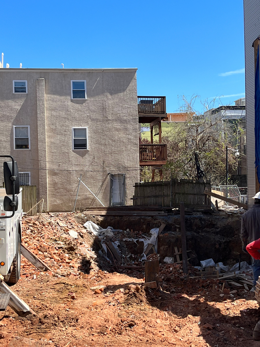 Photographic documentation of the work as submitted to the city's 311 record.