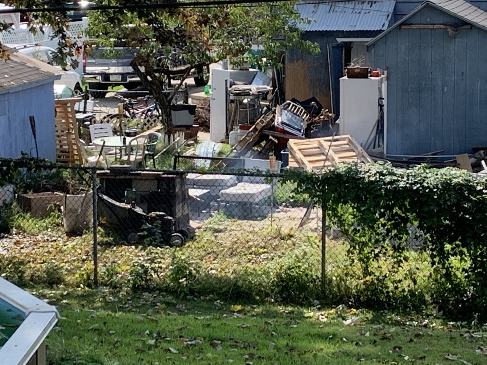 Photographic documentation of the work as submitted to the city's 311 record.