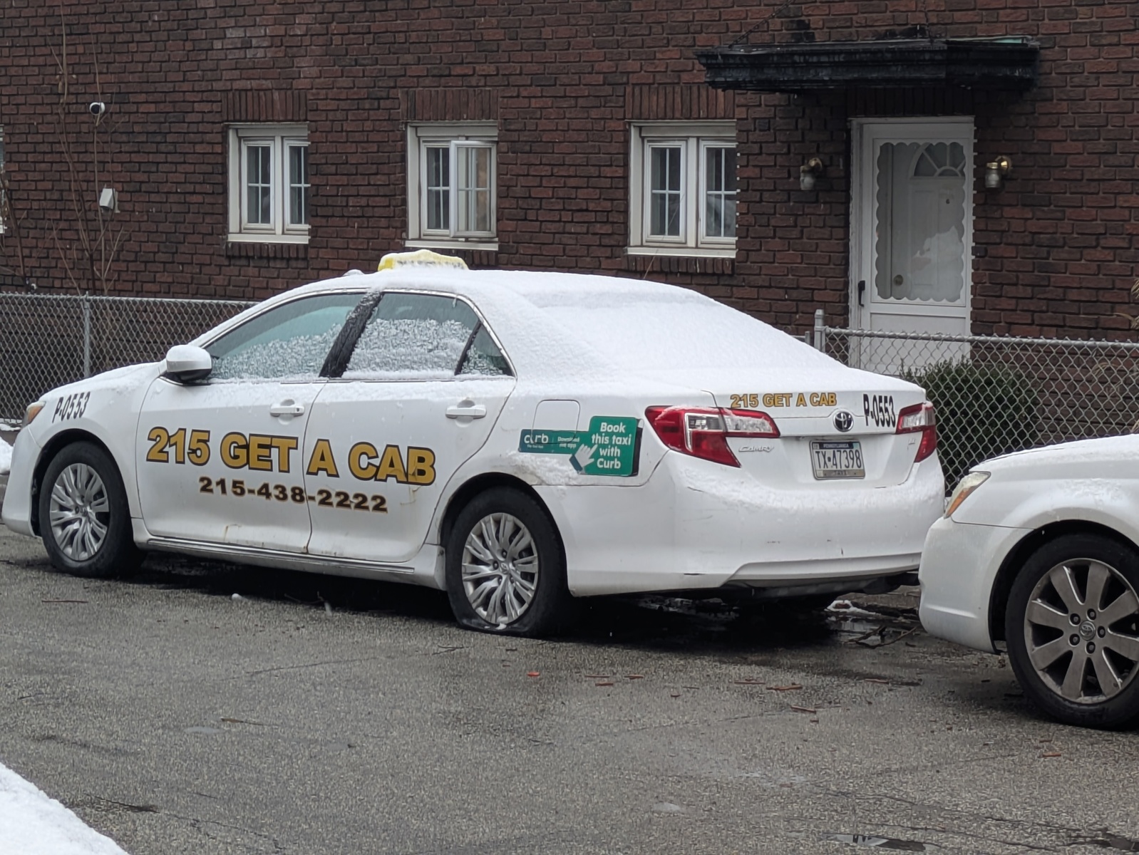 Photographic documentation of the work as submitted to the city's 311 record.