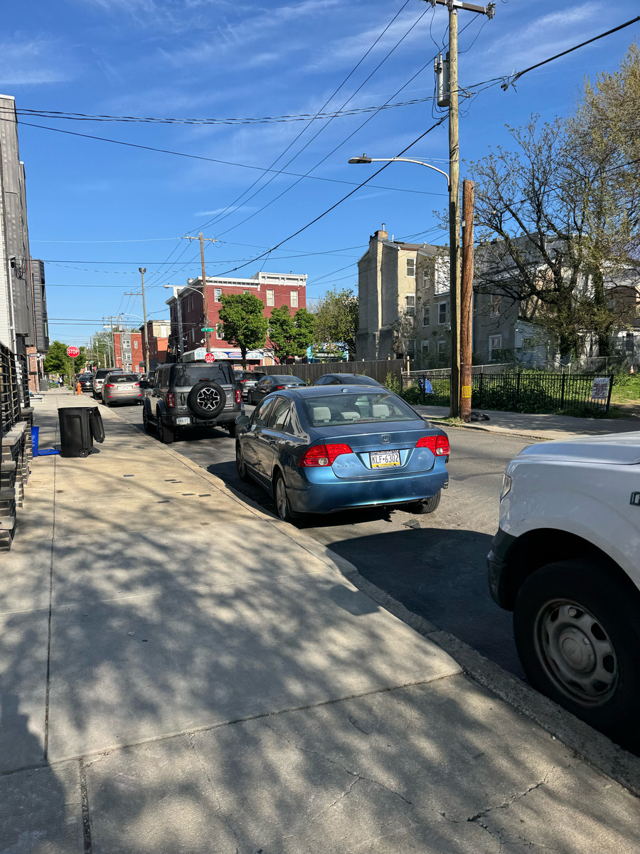 Photographic documentation of the work as submitted to the city's 311 record.