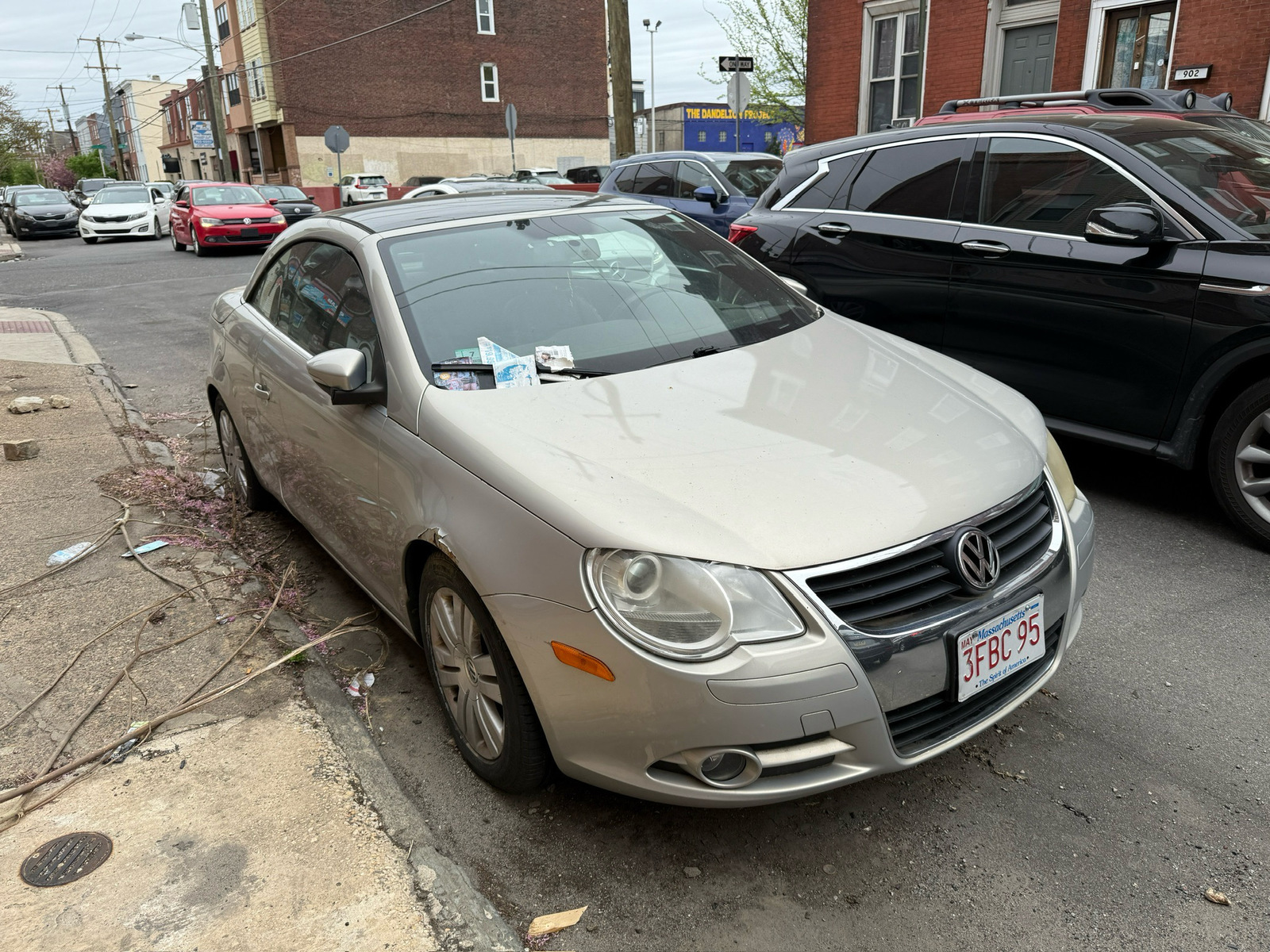 Photographic documentation of the work as submitted to the city's 311 record.