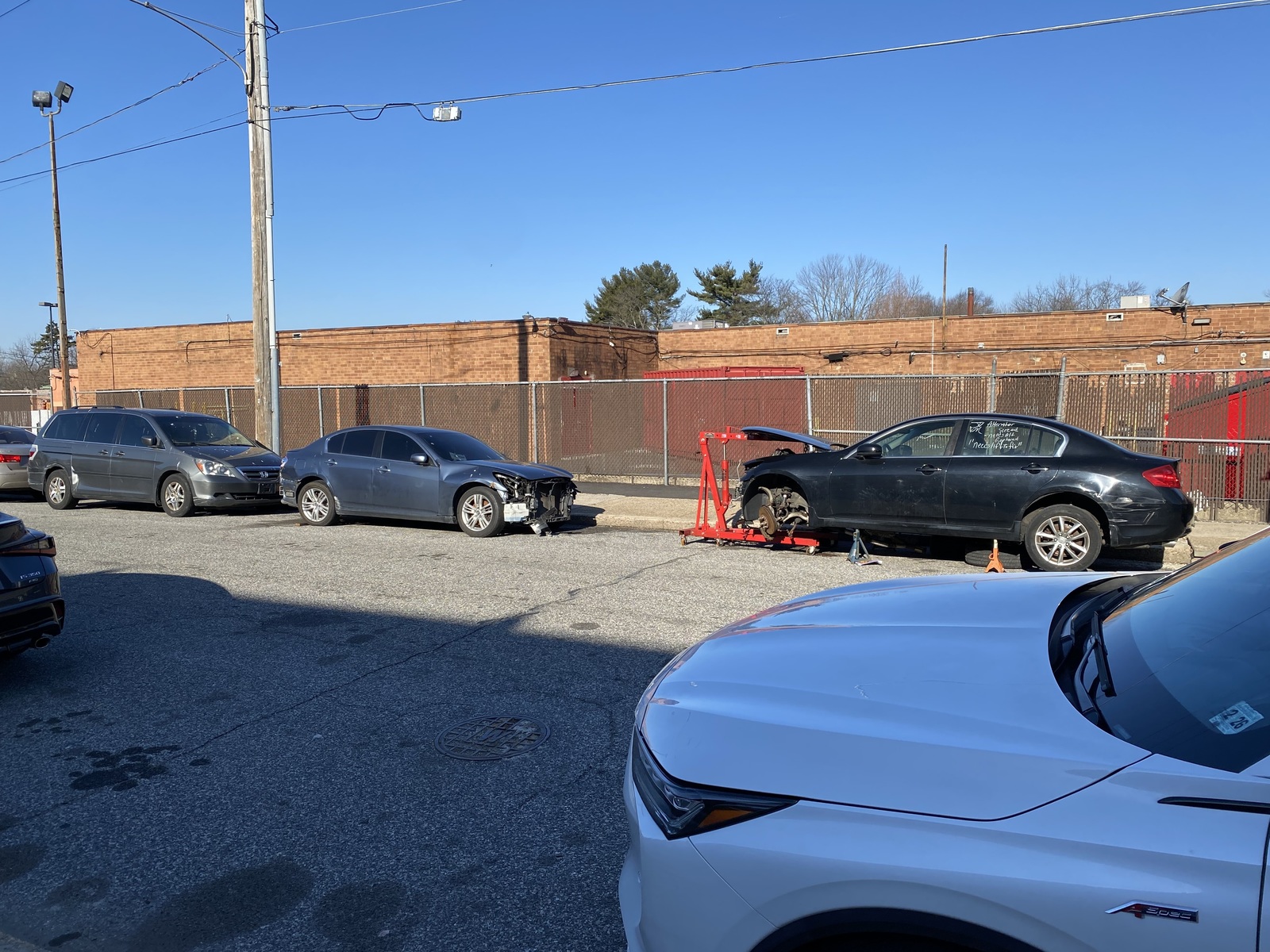 Photographic documentation of the work as submitted to the city's 311 record.