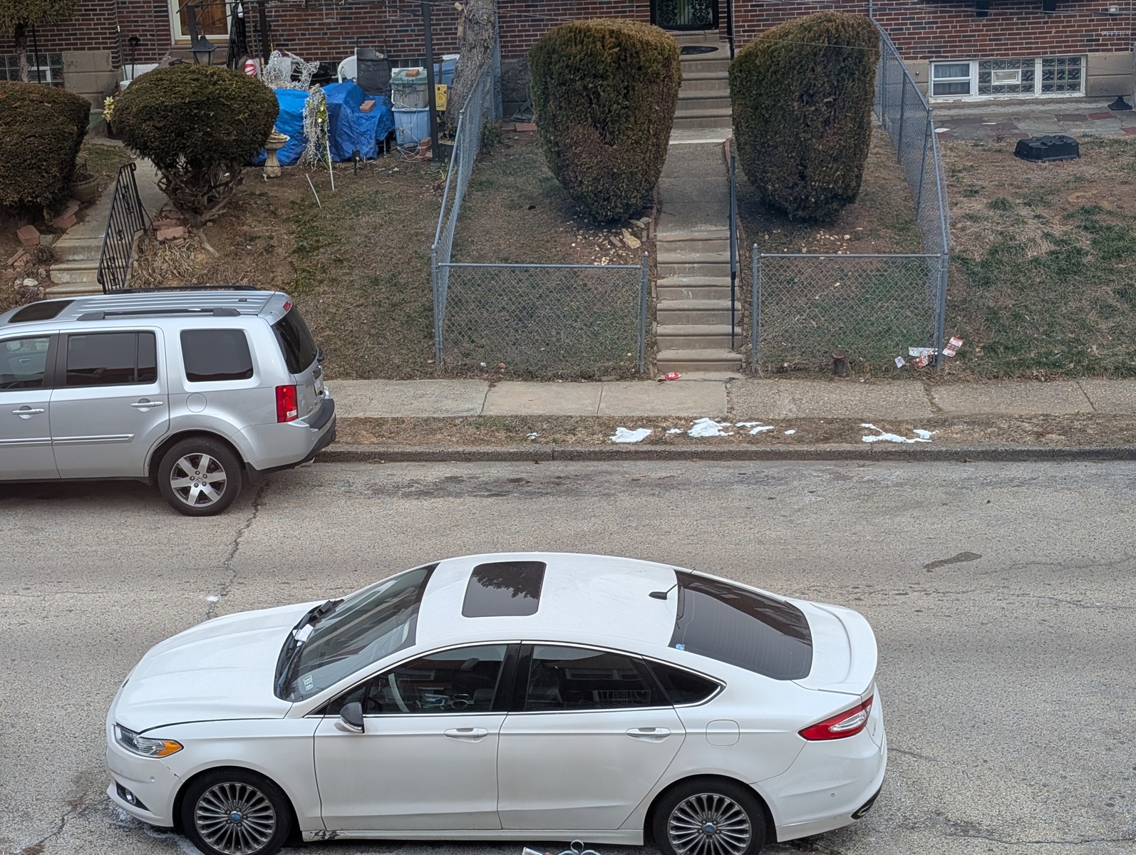 Photographic documentation of the work as submitted to the city's 311 record.
