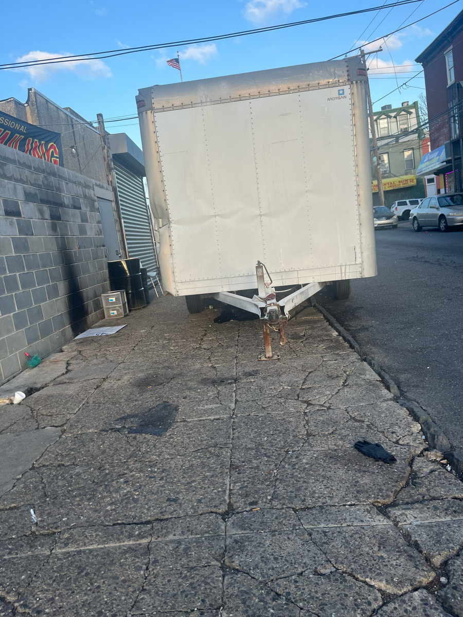 Photographic documentation of the work as submitted to the city's 311 record.