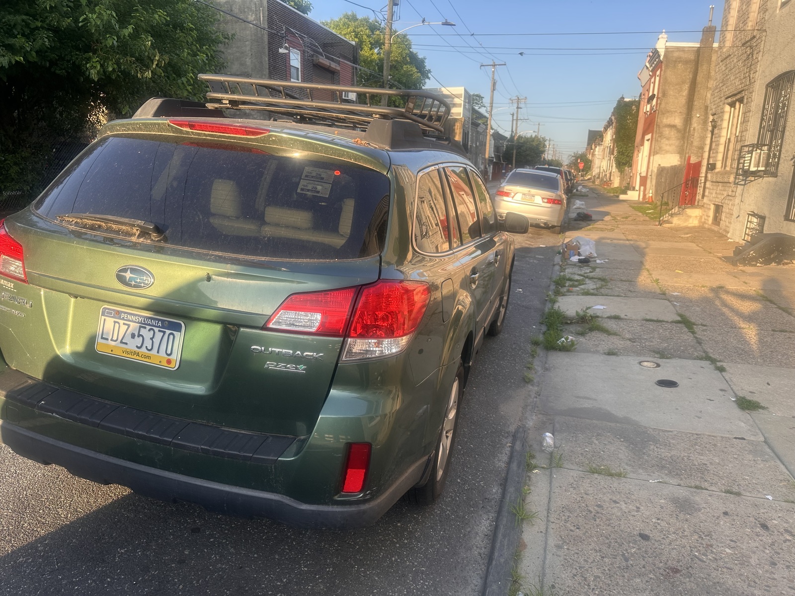 Photographic documentation of the work as submitted to the city's 311 record.