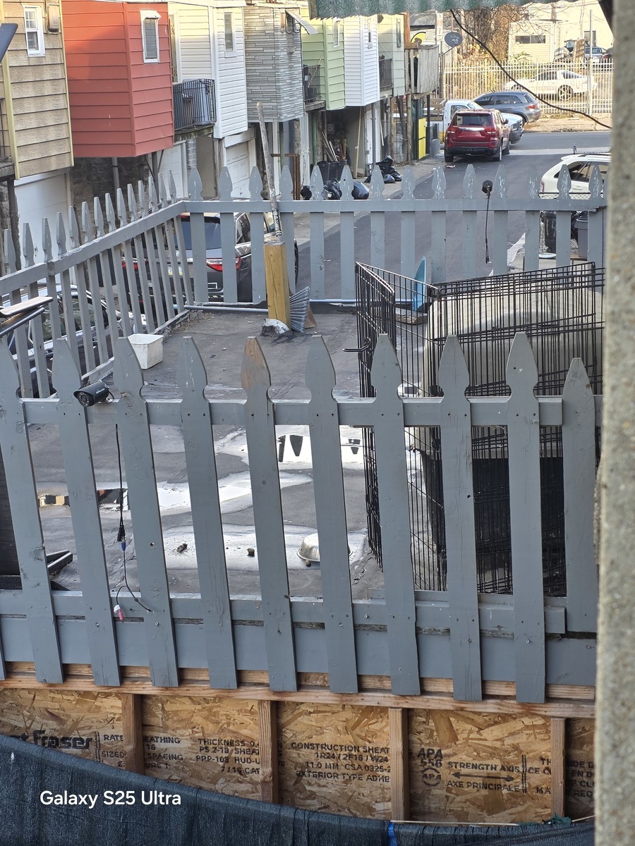 Photographic documentation of the work as submitted to the city's 311 record.