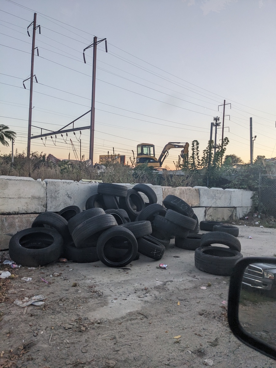 Photographic documentation of the work as submitted to the city's 311 record.