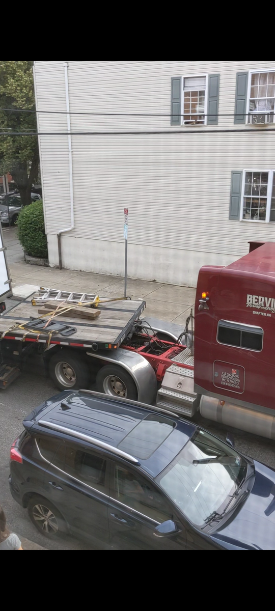 Photographic documentation of the work as submitted to the city's 311 record.
