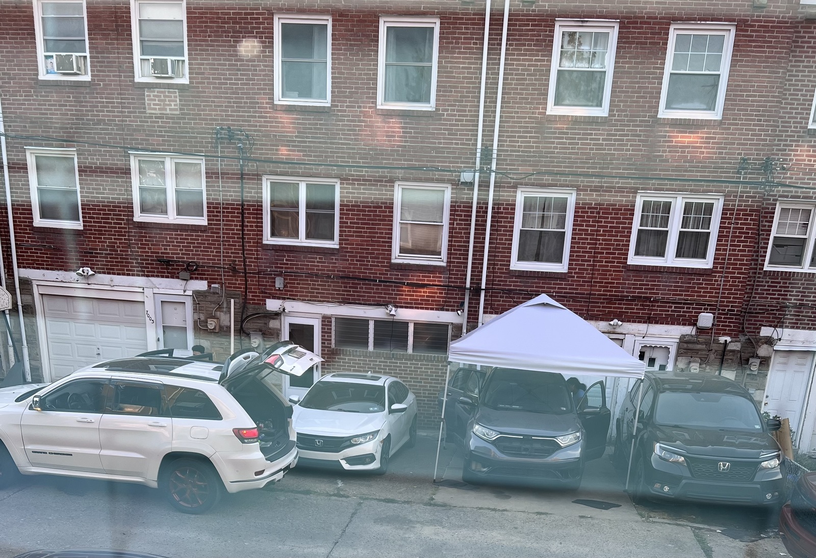 Photographic documentation of the work as submitted to the city's 311 record.