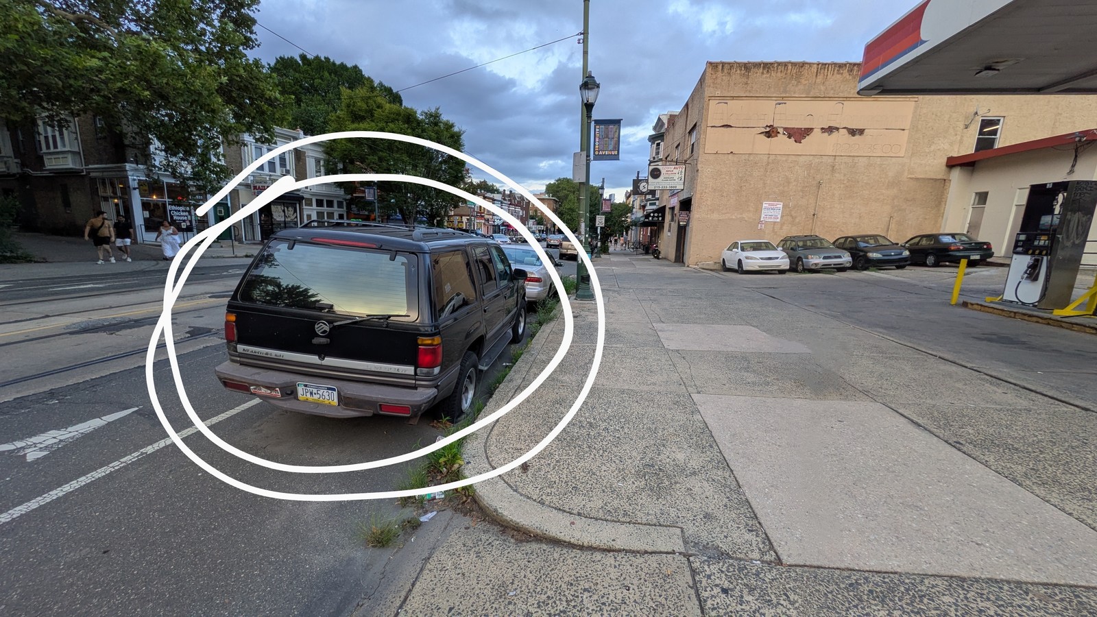 Photographic documentation of the work as submitted to the city's 311 record.