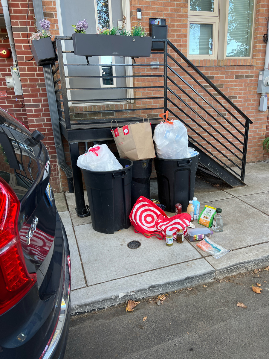 Photographic documentation of the work as submitted to the city's 311 record.