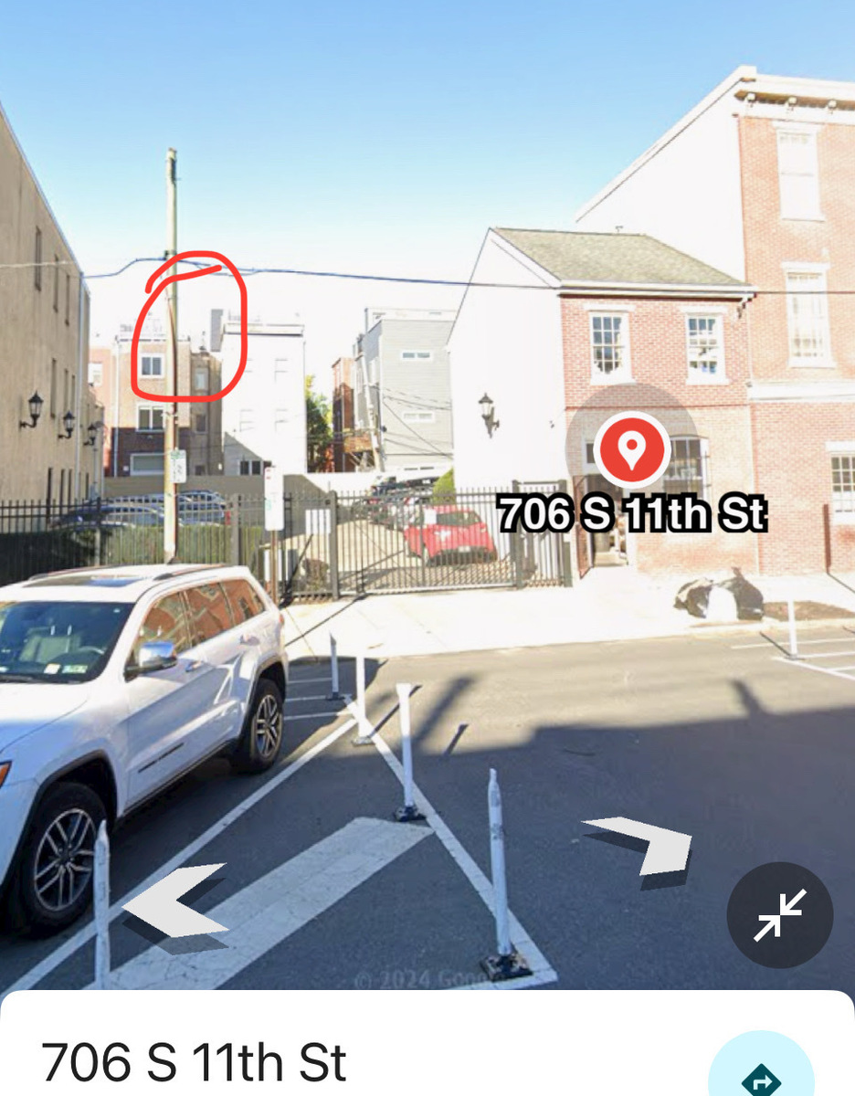 Photographic documentation of the work as submitted to the city's 311 record.