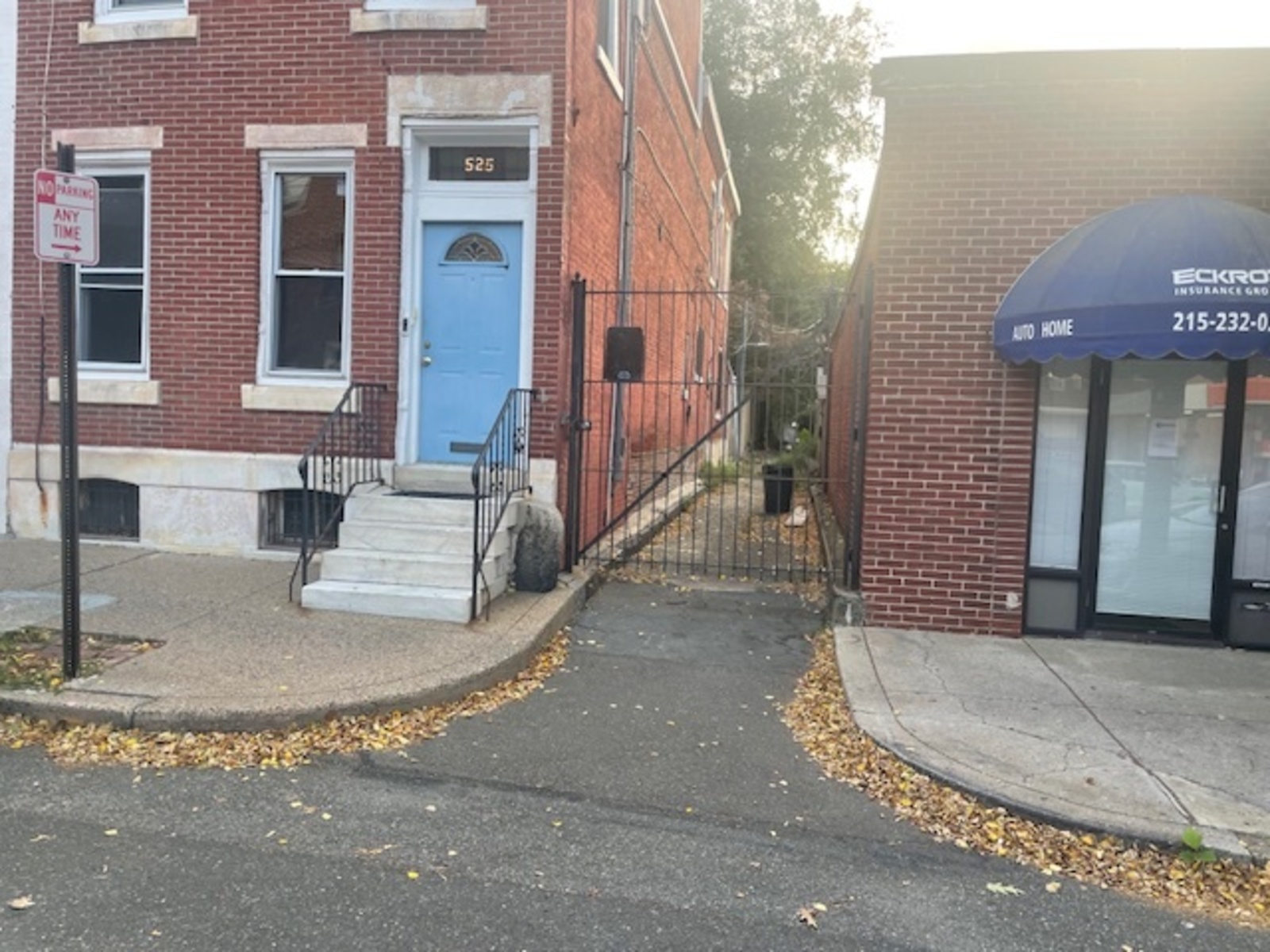 Photographic documentation of the work as submitted to the city's 311 record.