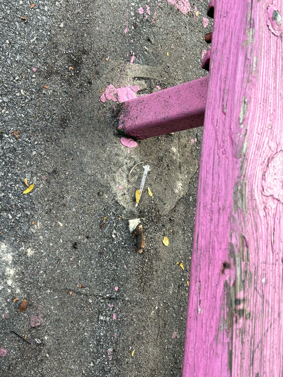 Photographic documentation of the work as submitted to the city's 311 record.