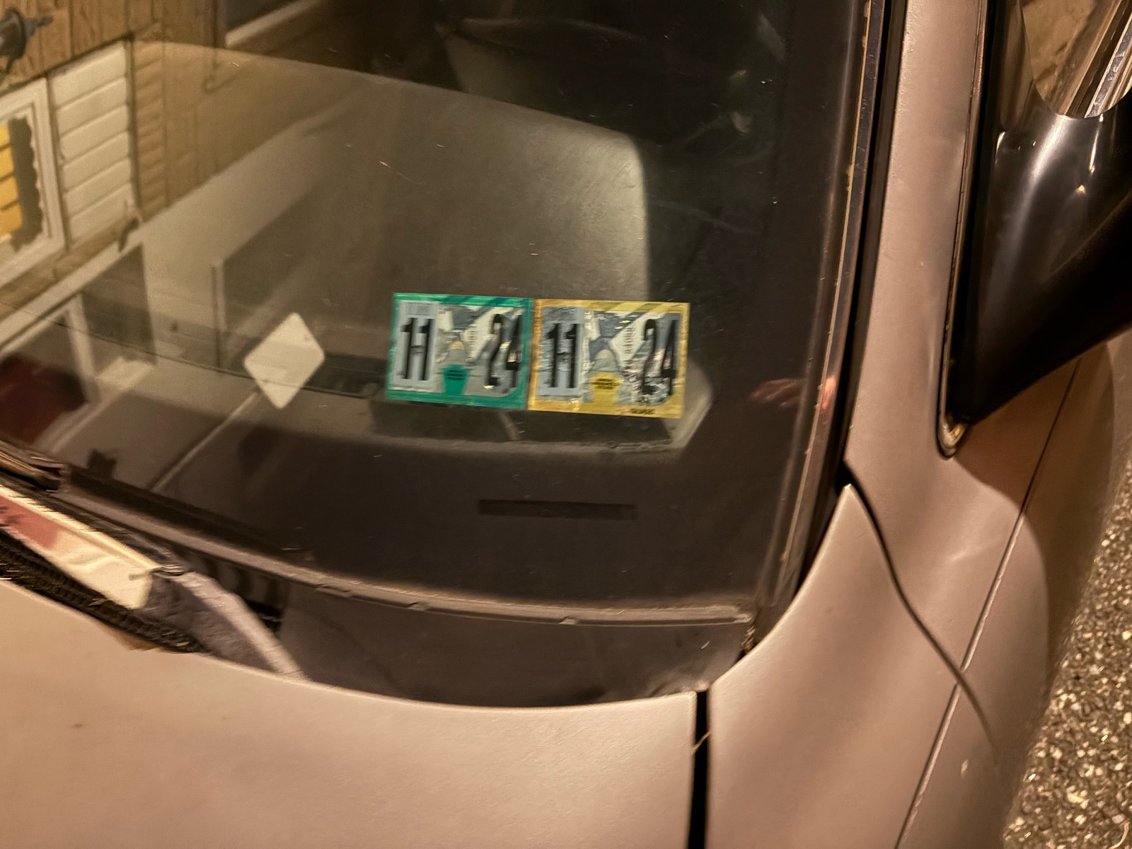 Photographic documentation of the work as submitted to the city's 311 record.