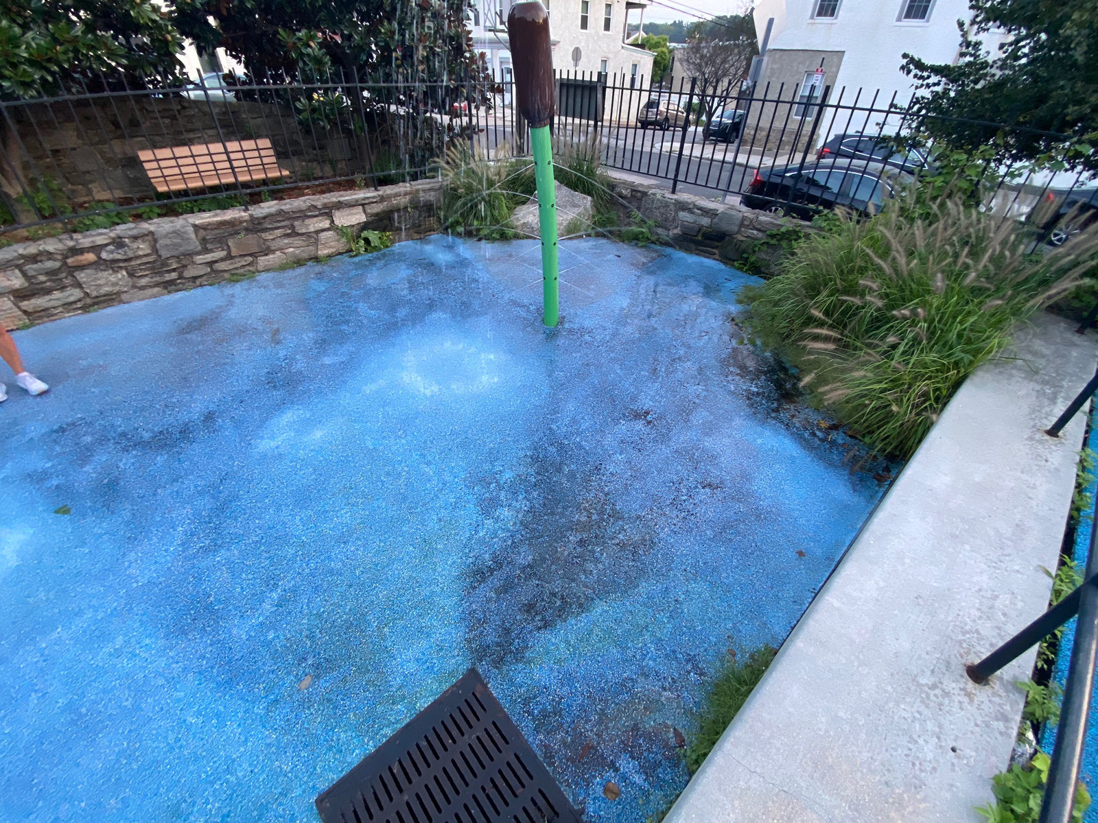 Photographic documentation of the work as submitted to the city's 311 record.