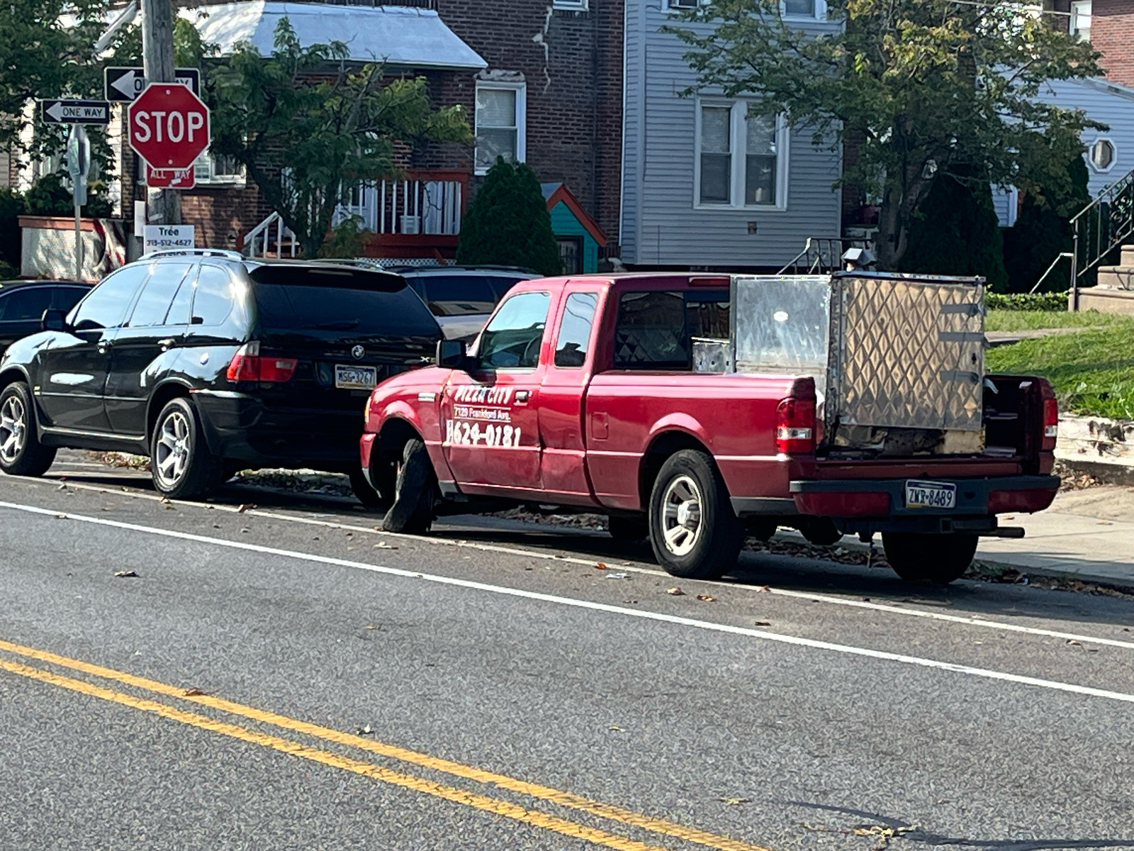 Photographic documentation of the work as submitted to the city's 311 record.