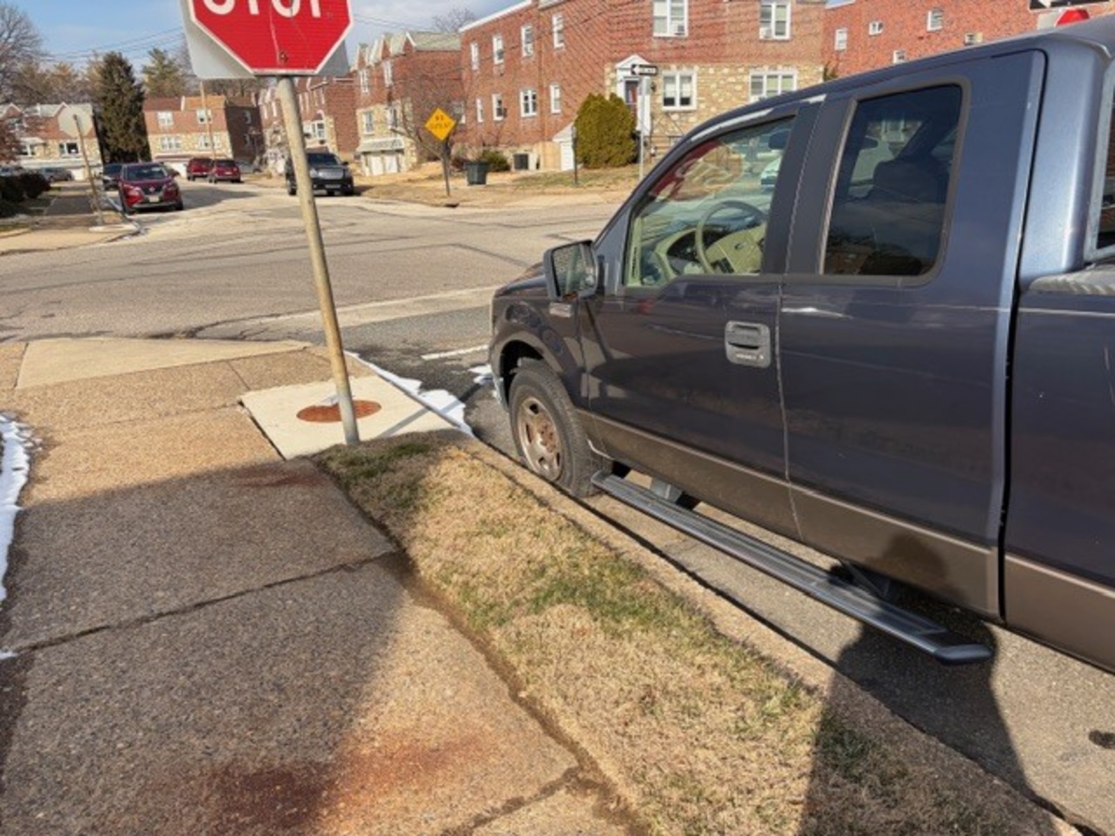 Photographic documentation of the work as submitted to the city's 311 record.