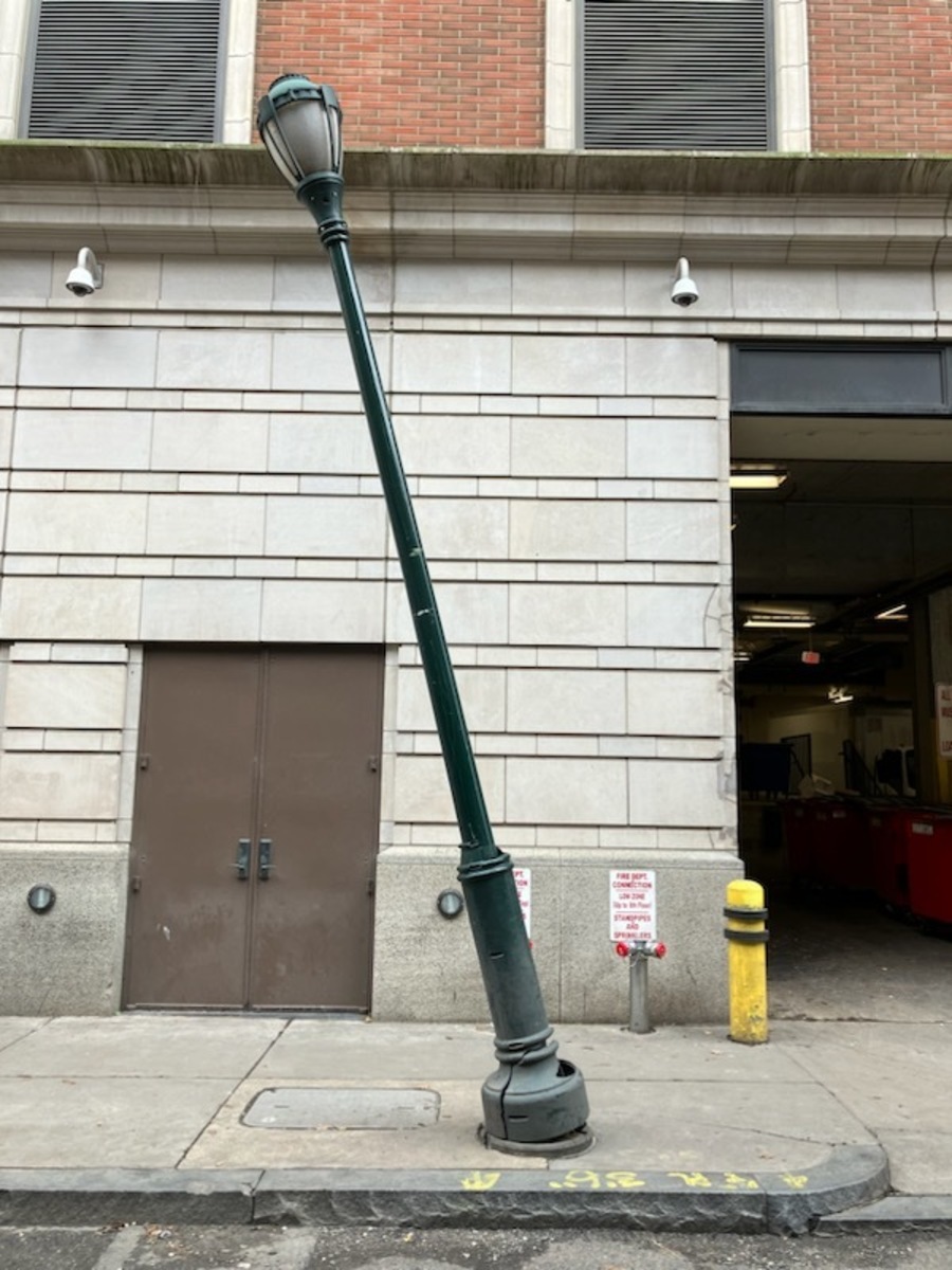 Photographic documentation of the work as submitted to the city's 311 record.
