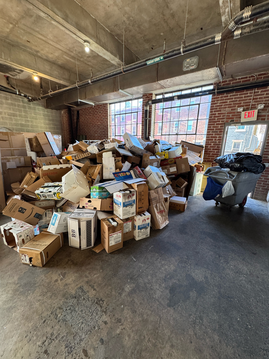 Photographic documentation of the work as submitted to the city's 311 record.