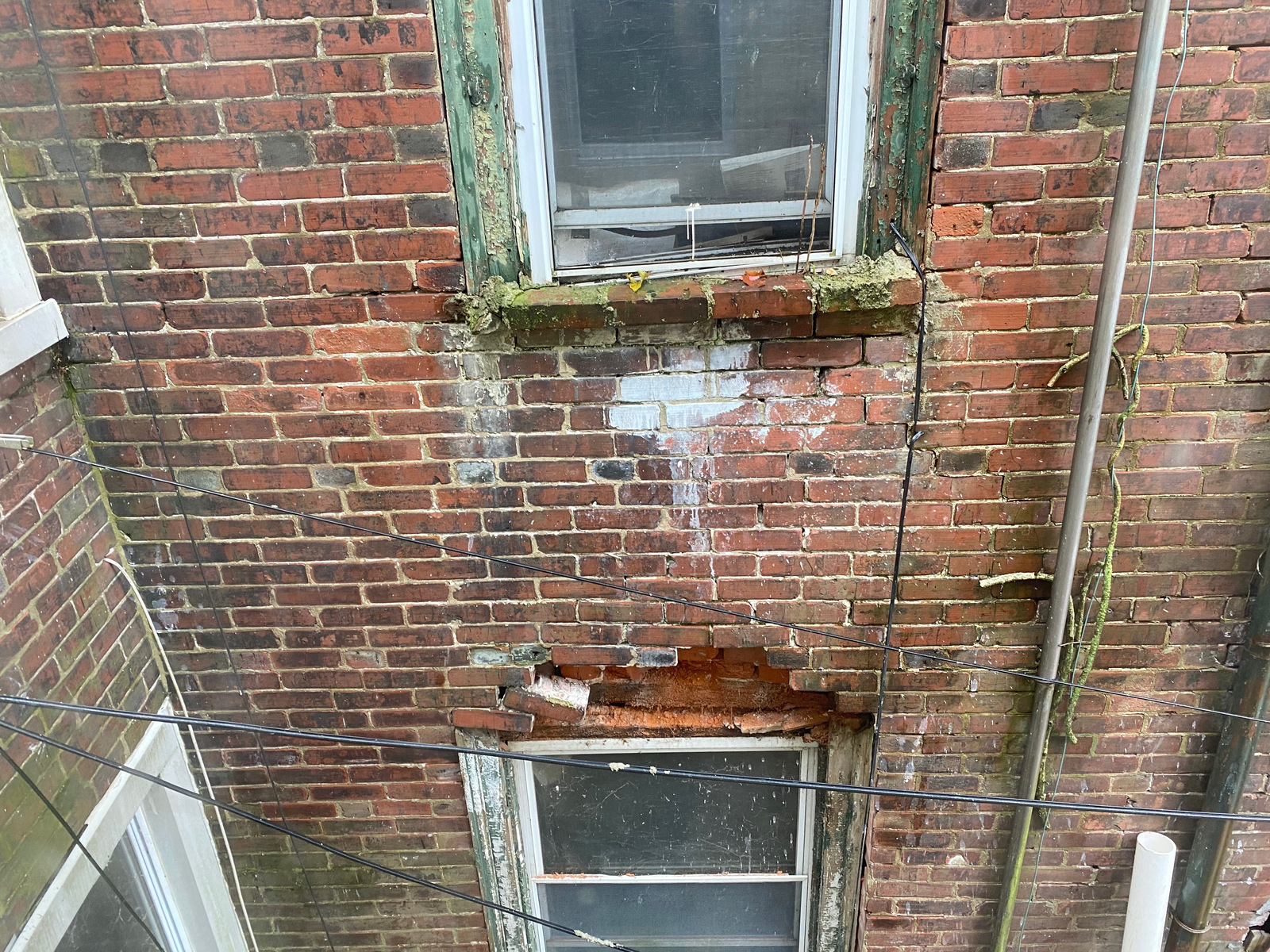 Photographic documentation of the work as submitted to the city's 311 record.