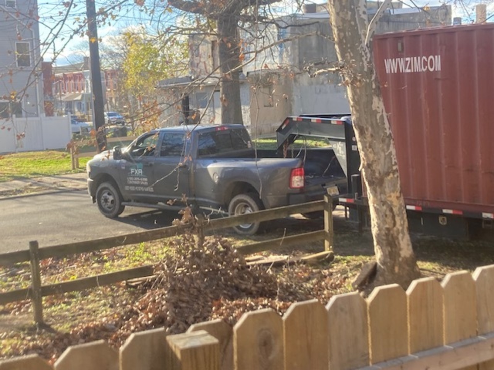 Photographic documentation of the work as submitted to the city's 311 record.