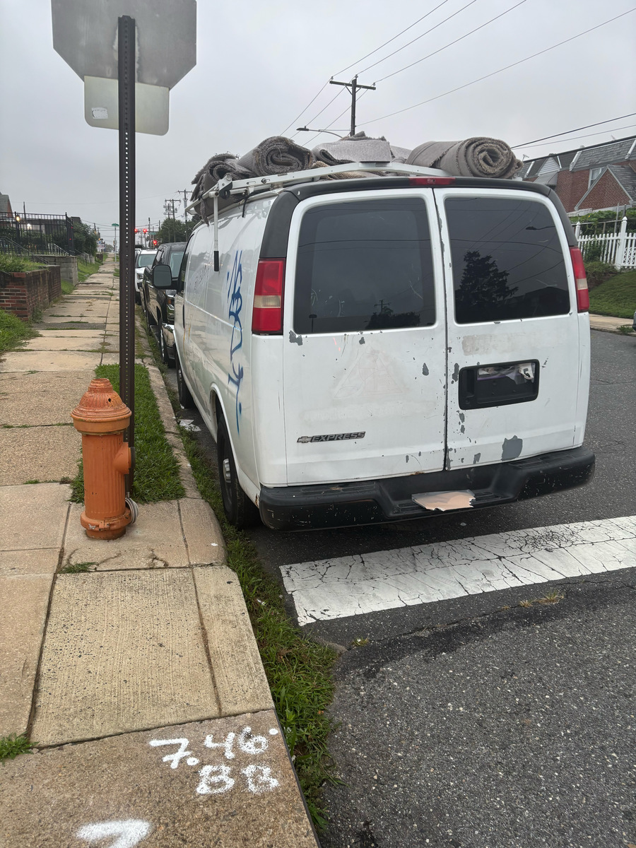 Photographic documentation of the work as submitted to the city's 311 record.