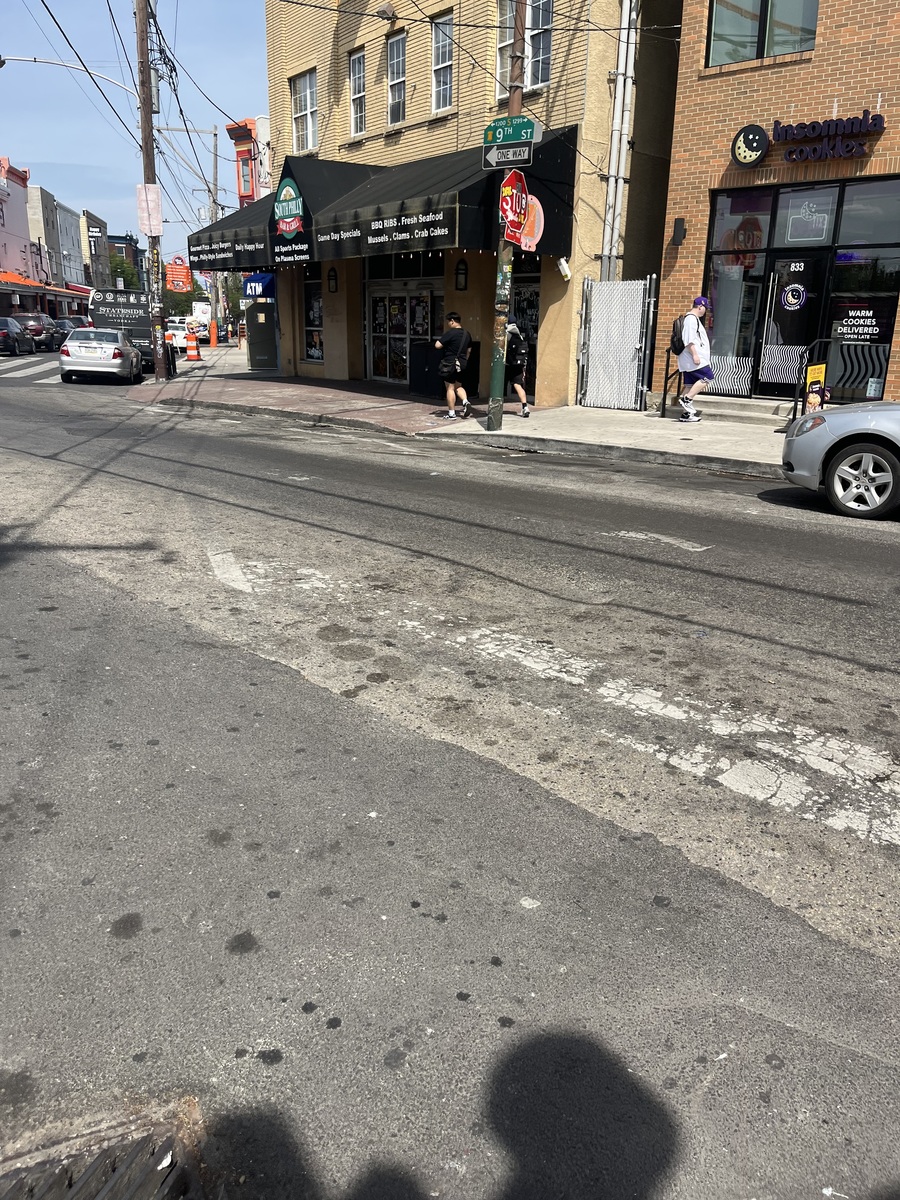 Photographic documentation of the work as submitted to the city's 311 record.