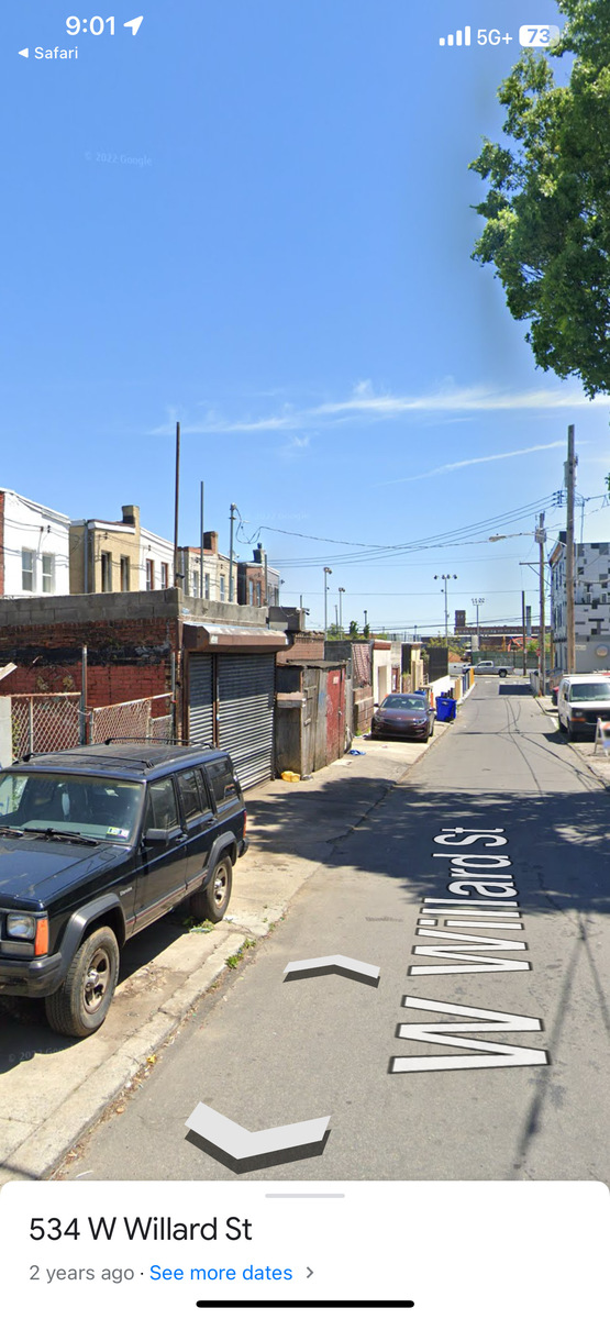Photographic documentation of the work as submitted to the city's 311 record.